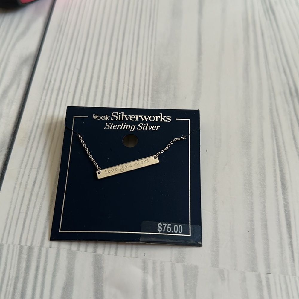 Belk Silverworks “Love You More” Necklace